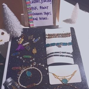 Custom made jewelry,  decor, etc